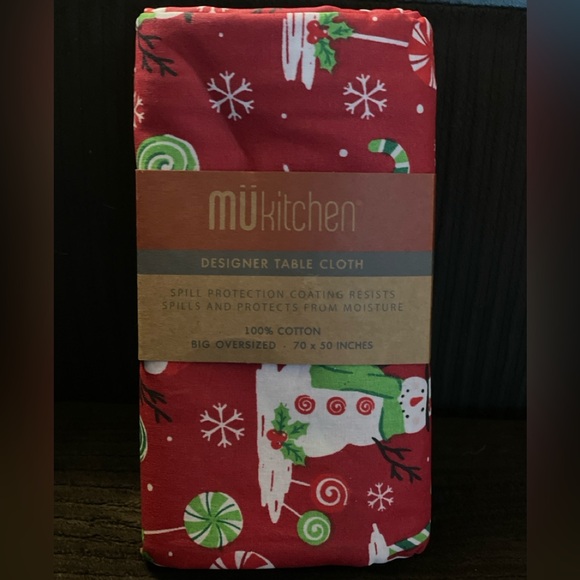 Holiday Tablecloth - Spill Resistant โ MUKitchen - Picture 13 of 13